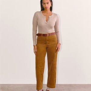 Everlane Corduroy Pants - Wide-leg